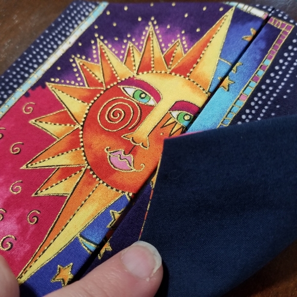 Handmade Laurel Burch Celestial Goddess Facemask - Picture 6 of 8